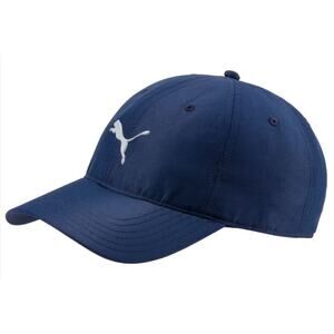 Puma Golf 2018 Men's Pounce Hat Peacoat Pre-Curved Adjustable